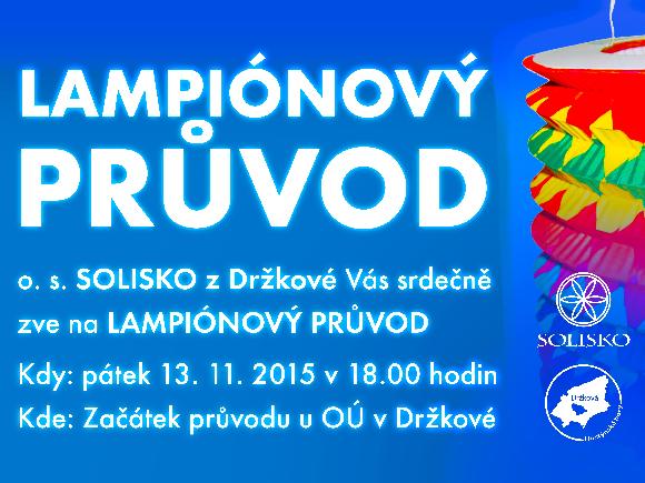 plakát - lampionový průvod 2015